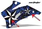 Preview: Northstar - Designfarbe = Schwarz, Hintergrund = Blau